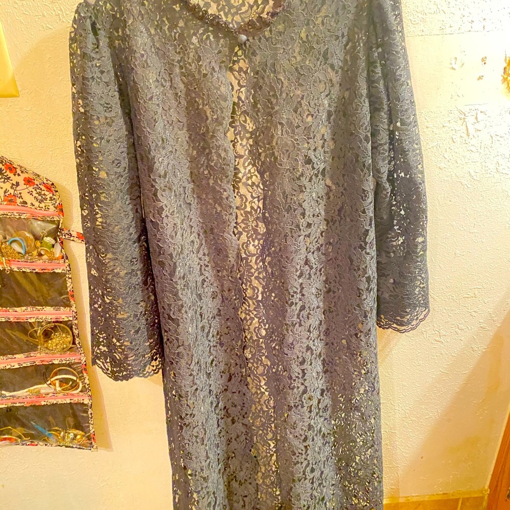 Vintage nylon robe